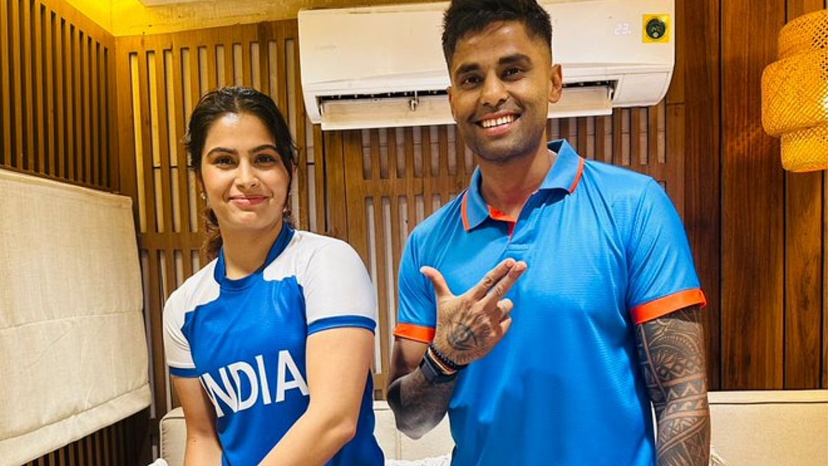 'Posing With Mr 360': Manu Bhaker Meets Suryakumar Yadav, Pic Goes Viral 